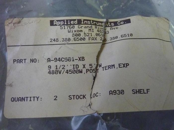 AIC 4500 Watt Heater Band A-94C501-XB #3971