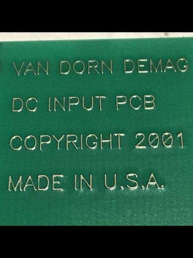 Used VAN DORN DC Input Board 330037 PC330-037 Used