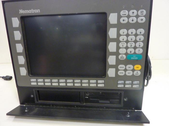 Used NEMATRON CORP Operator Panel IC63A1-J8310361 Used