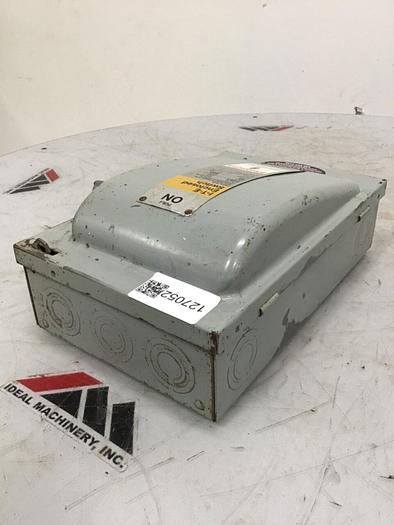 Used SIEMENS 30 Amp ITE Heavy Duty Vacu-Break F-351 #127052