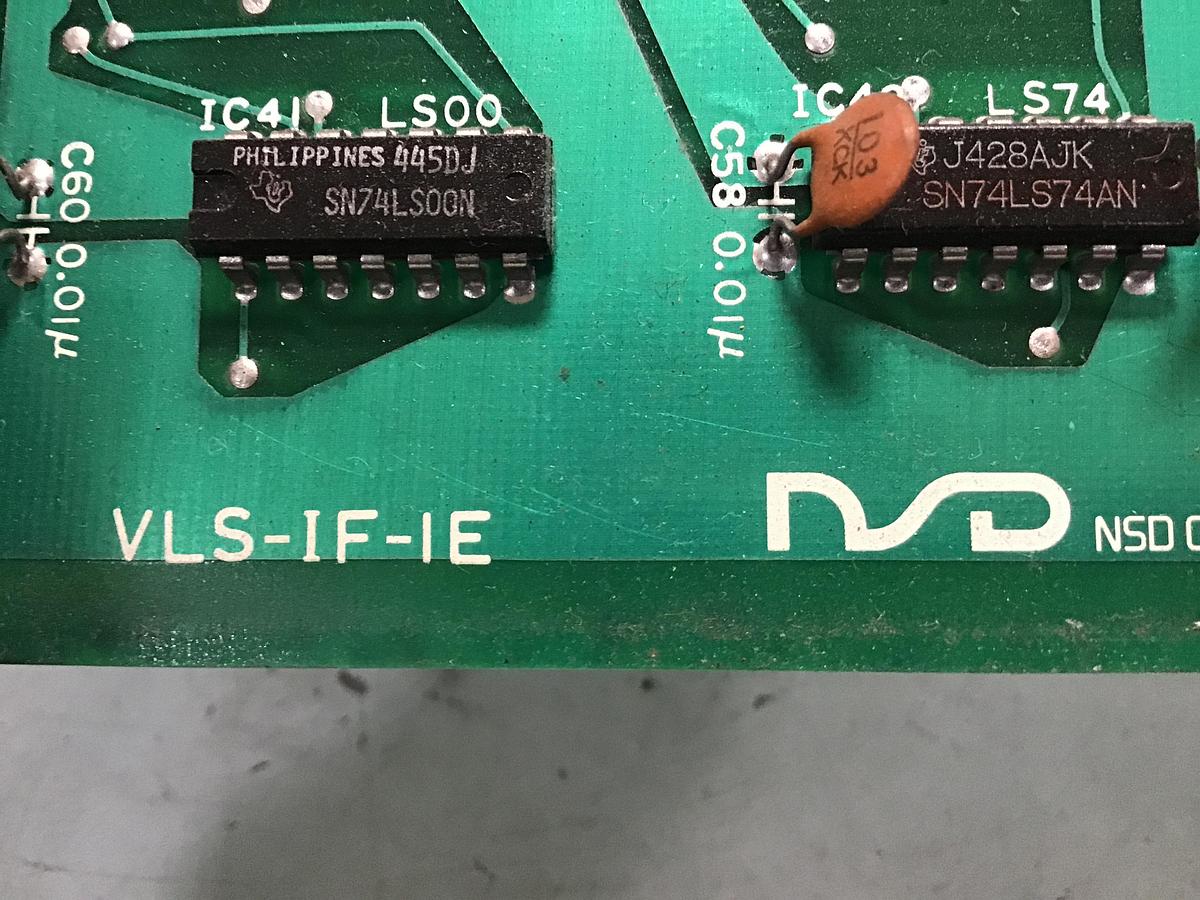 Used NISSEI 74001-PL01B VLS-IF-IE Circuit Board Used #139583