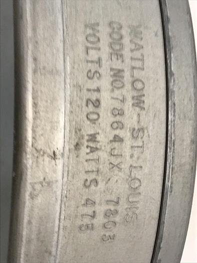 Used WATLOW 475 Watt Heater Band 7864JX #126342