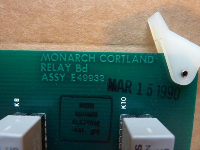 Used MONARCH Circuit Board E49932 #27076