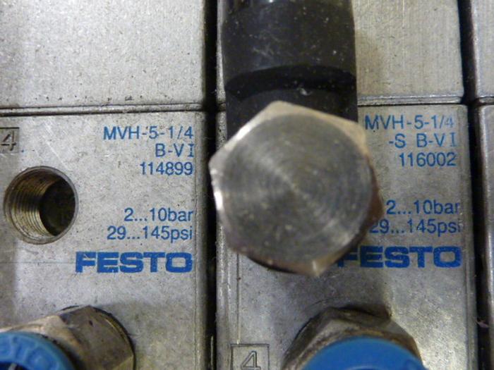 Used FESTO Control Block / Valve Terminal IFB8-02 #52847