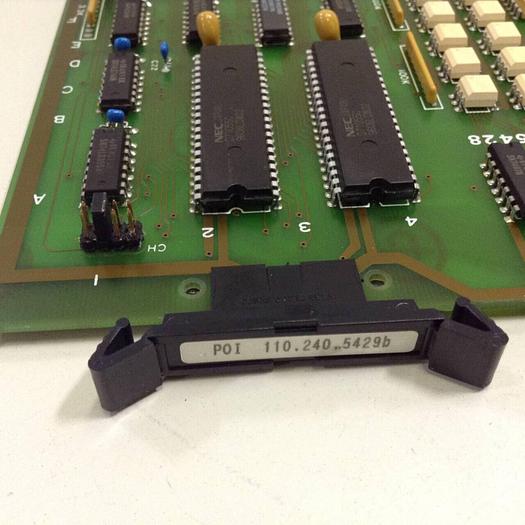 Used NESTAL Control Interface Relay Board POI 110.240.5428 #77978