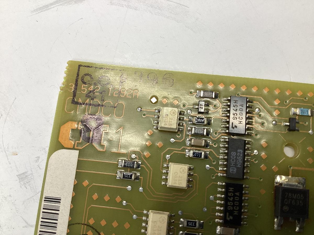 Used CINCINNATI MILACRON Circuit Board 3-542-1292A / BRACKET Used