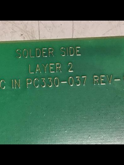 Used VAN DORN DC Input Board 330037 PC330-037 Used
