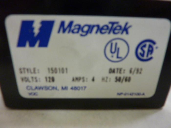 Used MAGNETEK Temperature Protection Control 150101 #67519