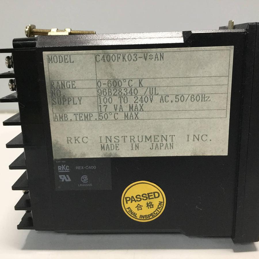 Used RKC Temperature Control REX-C400FK03VAN USED