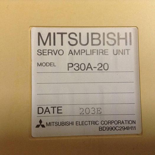 Used MITSUBISHI Servo Amplifier Unit P30A-20 #85430