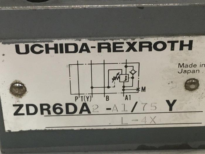 Used UCHIDA Rexroth Valve ZDR6DA2-A1/75YL-4X #105834