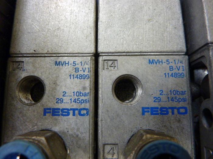 Used FESTO Control Block / Valve Terminal IFB8-02 #52859