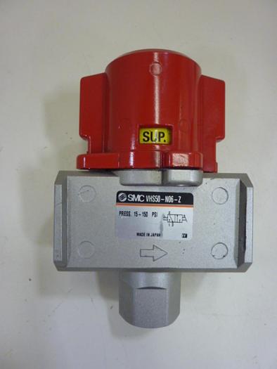 Used SMC 3 Port Lock Out Valve VHS50-N06-Z #60186