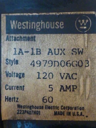Used WESTINGHOUSE 20 Amp Circuit Breaker FB3020 #28441