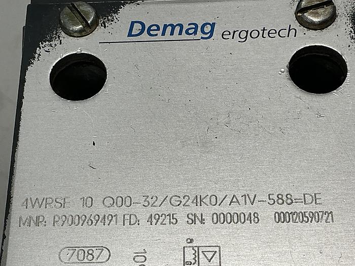 Used DEMAG ERGOTECH 4WRSE 10 Q00-32/G24K0/A1V-588-DE