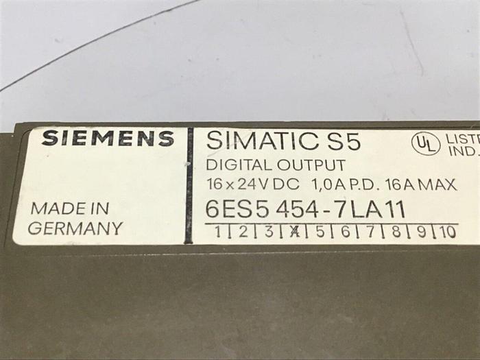 Used SIEMENS Digital Output 6ES5 454-7LA11 #113132