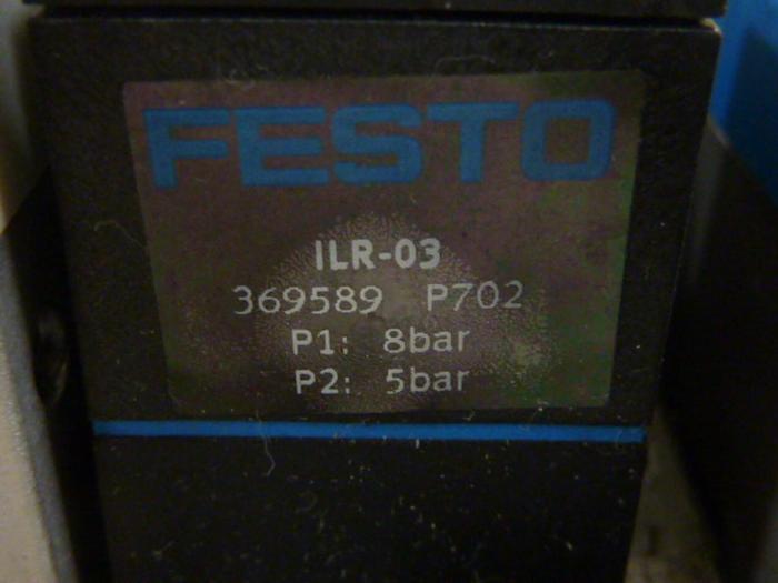 Used FESTO Control Block w/ Valves IFB8-03 #52807