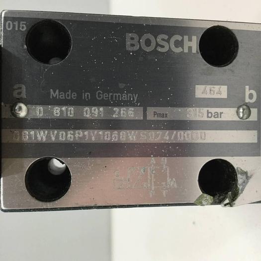 Used BOSCH Valve 0 810 091 266 #92261