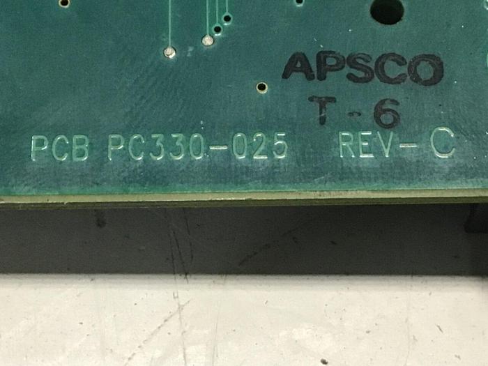 Used VAN DORN Analog Circuit Board 330025 PC330-025 Used