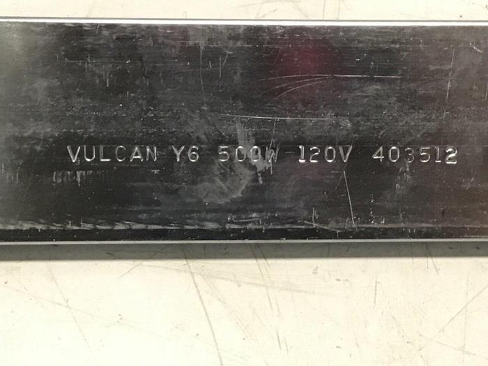 VULCAN ELECTRIC 500 Watt Strip Heater 403512 USED