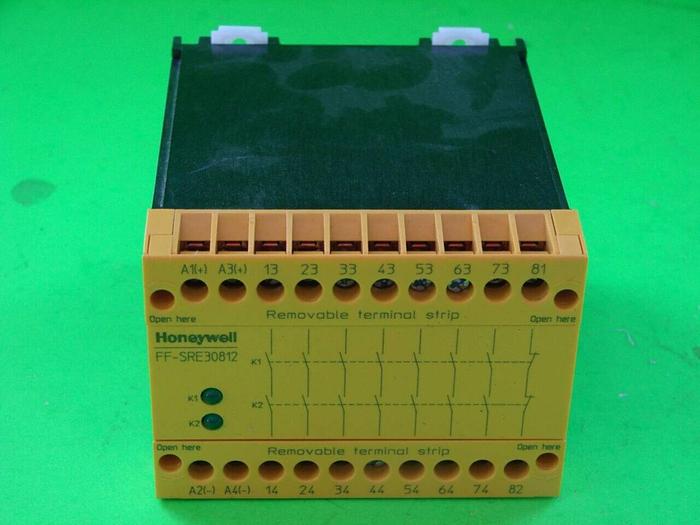 Used HONEYWELL Safety Relay FF-SRE30812 Used