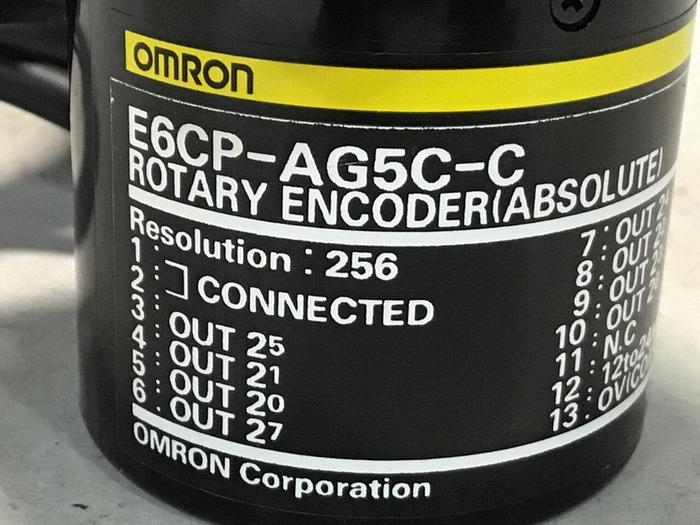 Used OMRON Rotary Encoder E6CPAG5CC #119999