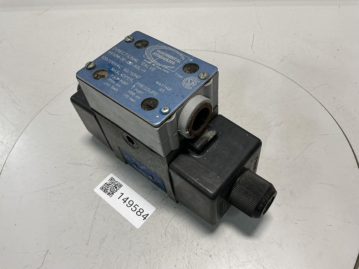 Used CONTINENTAL HYDRAULICS VS12M-3F-GB-60L-H