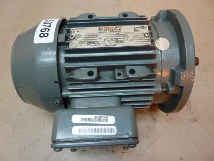 Used BROOK HANSEN 0.50 HP Induction Motor 1422203WA-02 Used