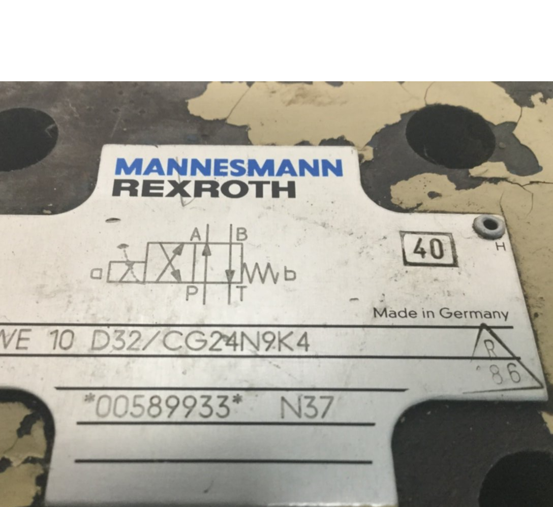 Used REXROTH Valve 4WE10D32/CG24N9K4 USED