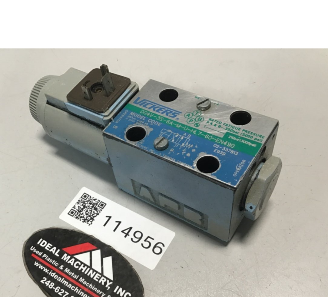 Used VICKERS Valve DG4V3S6AMUHL760EN490 USED