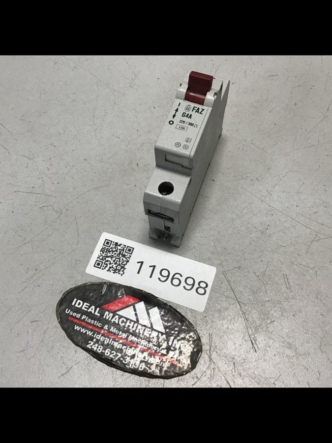 Used MOELLER Circuit Breaker 4 Amp FAZG4A  Used #119698