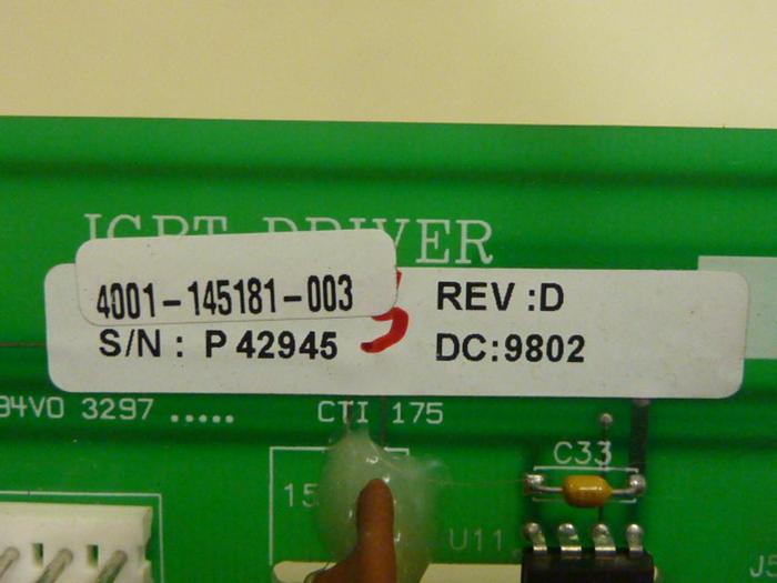 Used PACIFIC SCIENTIFIC IGBT Driver 4001-145181-003 #62941