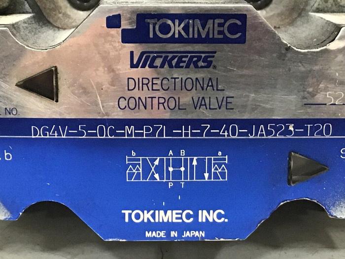 Used VICKERS Valve DG4V50CMP7LH740JA523T20 Used #127183