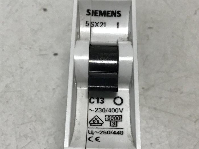 Used SIEMENS Circuit Breaker 13 Amp 5SX21-C13 #119669