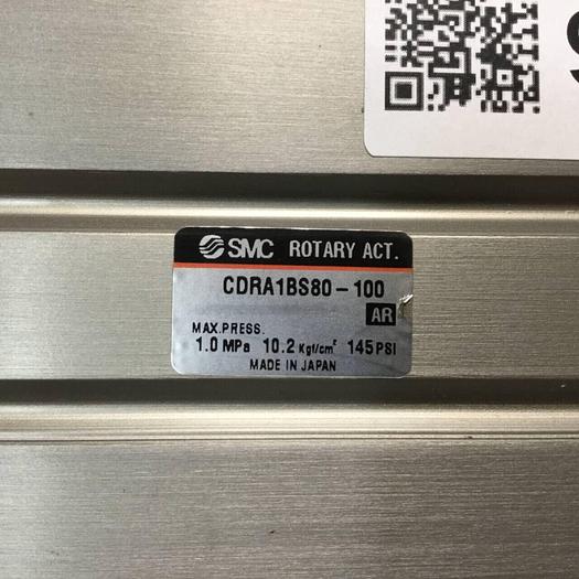 Used SMC Rotary Actuator CDRA1BS80-100 #96387