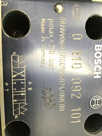 Used BOSCH Valve 0 810 092 101 #141980