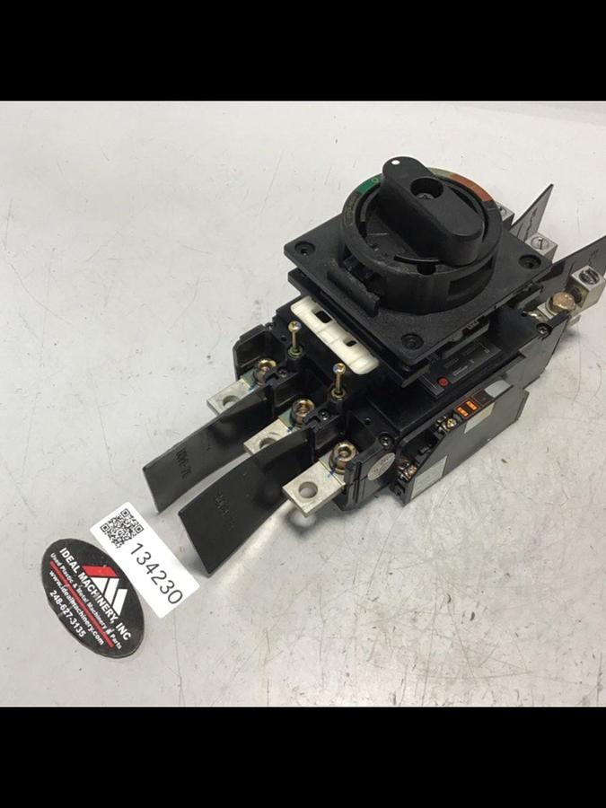 Used FUJI ELECTRIC 175 Amp Circuit Breaker w/ Switch SA203BAUL175 Used