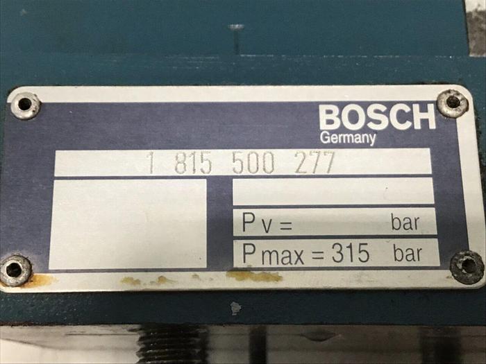 Used BOSCH Proportional Pressure Relief Valve 0 811 402 019 Used