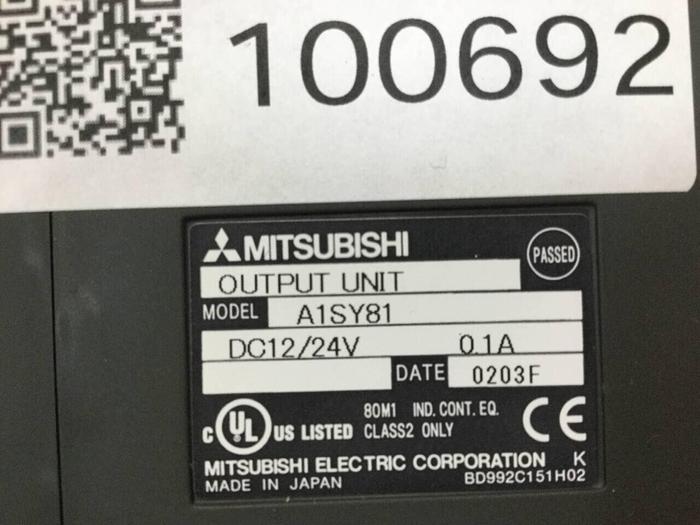 Used MITSUBISHI Module A1SY81 #100692