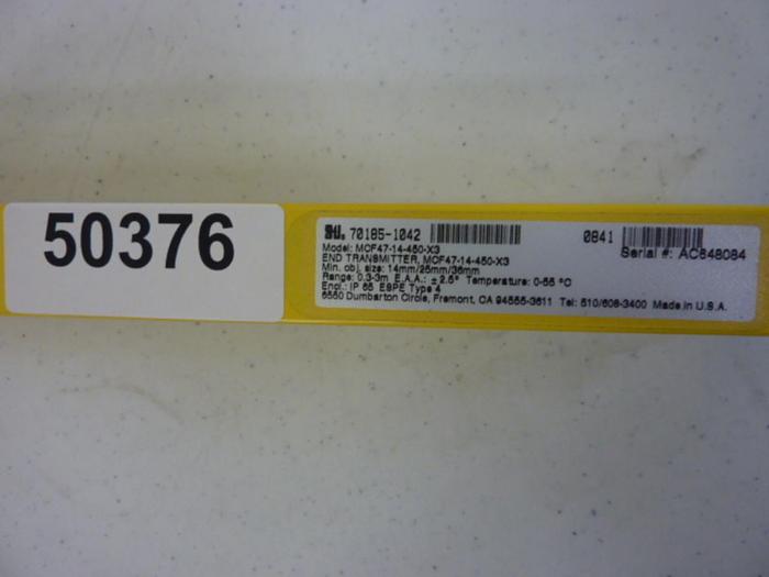 Used STI Light Curtain Transmitter MCF47-14-450-X3 #50376