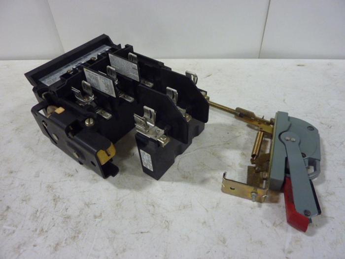 Used ALLEN BRADLEY 30 Amp Disconnect Switch 1494V-DS30 SER A #57431