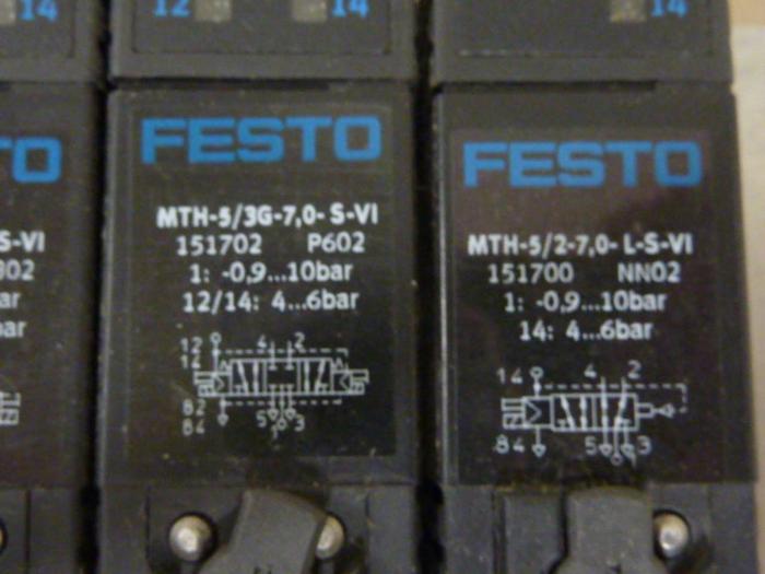 Used FESTO Control Block w/ Valves IFB8-03 #52790
