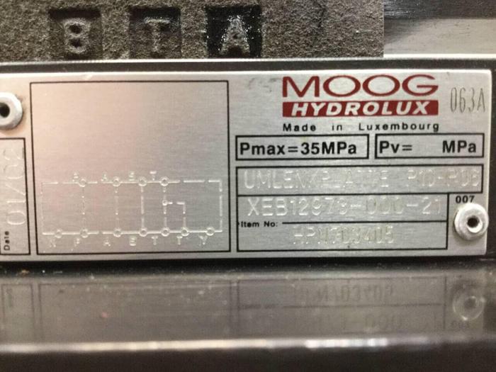 Used MOOG Valve CCE50A6RH1X10W3 #98322