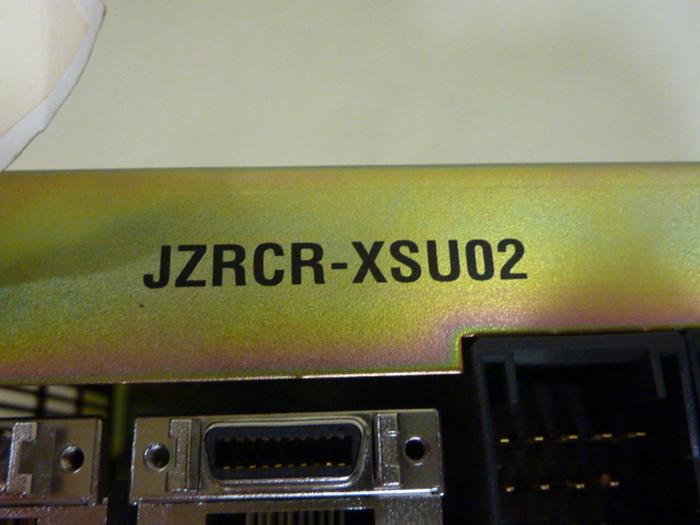Used YASKAWA Servo Controller JZRCR-XSU02 #66222