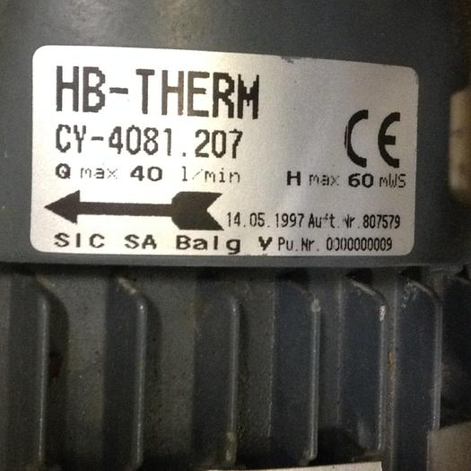 Used GROSSENBACHER Thermolator HB-AW 140 N1 Used