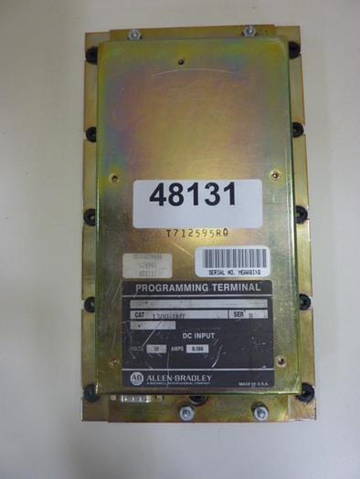 Used ALLEN BRADLEY Programming Terminal 1300-DMT SER B #50662