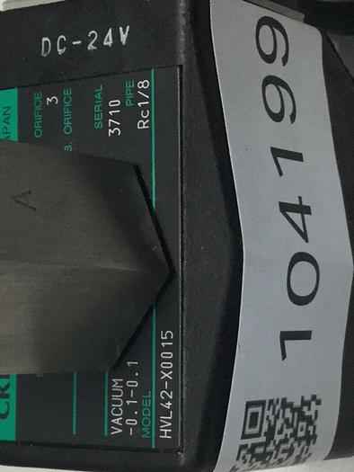 Used CKD CORP Solenoid Valve HVL42-X0015 #104199