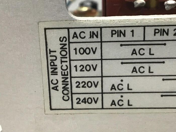 Used GFC HAMMOND Power Supply GHOF 2-24 #127554