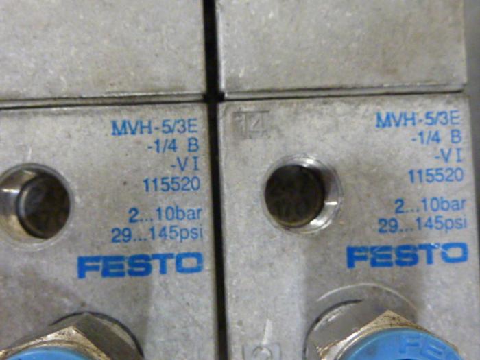 Used FESTO Control Block / Valve Terminal IFB8-02 #52771