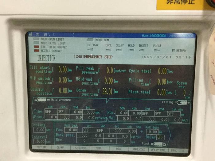 Used SUMITOMO Operator Interface Control Panel OIP347 Used